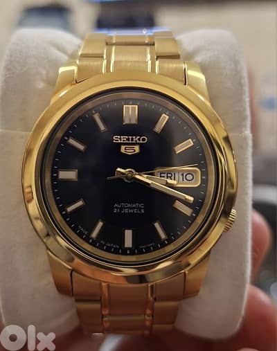 seiko5 gold automatic