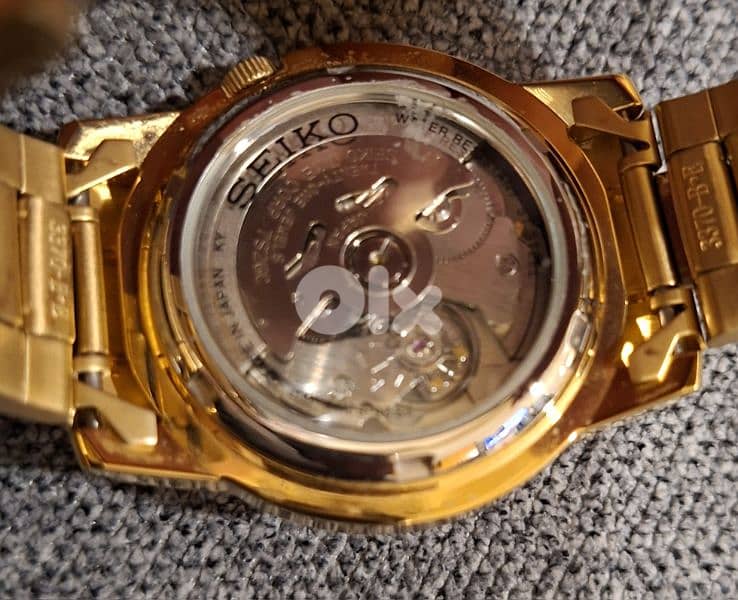 seiko5 gold automatic 4
