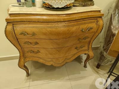 two chairs with commode in good condition