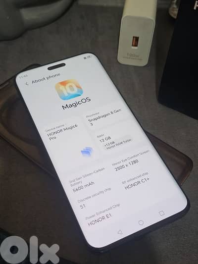 honor magic 6 pro mint cond 12+12 ram 512
