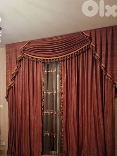 3 curtains facades for sale للبيع ثلاث واجهات برادي مع فوال