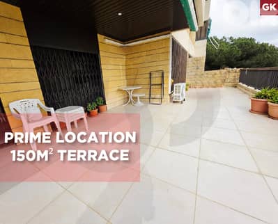2 underground parking spots, terrace,Broummana/ برمانا REF#GK134534