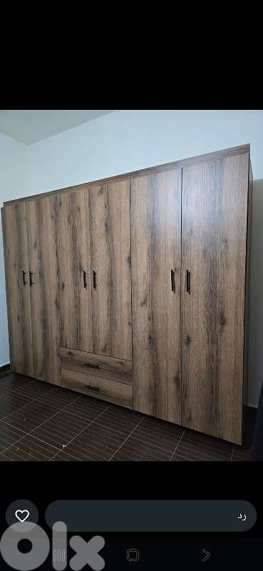 خزانة ست درف جديد من المعمل