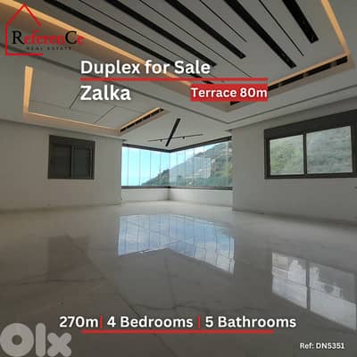 Duplex with terrace in Zalka for sale دوبلكس مع تراس في الزلقا للبيع