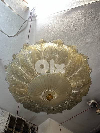 vintage lustre murano 1970’s ثرية بلفنير مورانو ايطالية ولا اروع