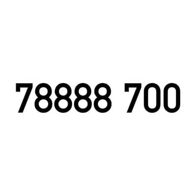 (7 8) Two Digit Special Touch Prepaid Mobile Number خط تشريج تاتش مميز