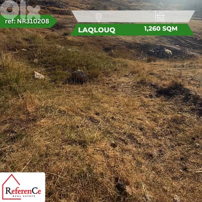 Prime location Land in Laqlouq أرض بموقع مميز في اللقلوق