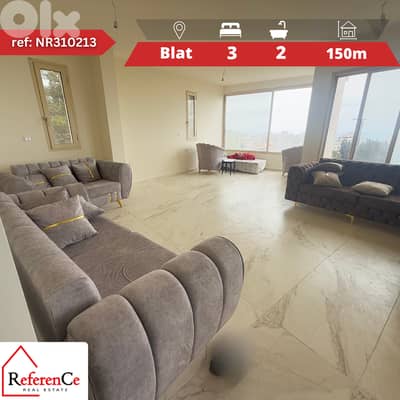 Beautiful apartment in Blat for sale شقة للبيع جميلة في بلاط