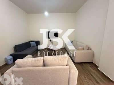 L20877 - A Fully Furnished Apartment With Terrace For Rent in Baabdat