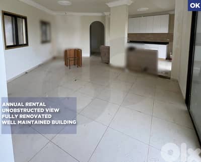 BALCONY/RENT/ELEVATOR/VIEW/Badghan/Aley/بدغان/عاليه REF#OK134553