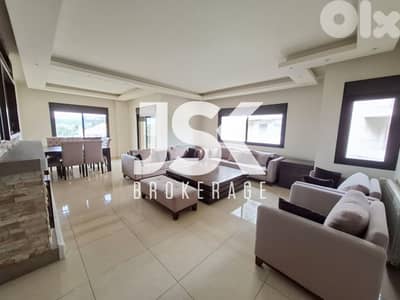 L20884 - Luxurious Modern Furnished Apartment For Rent in Ajaltoun