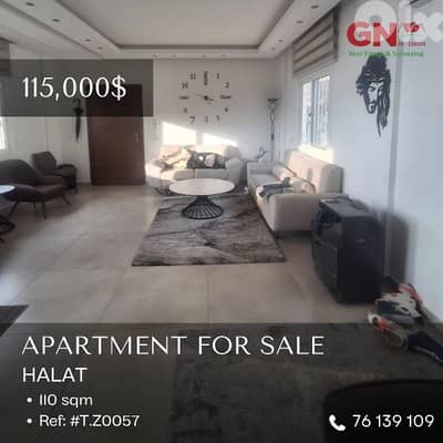 For Sale Apartment in Halat 110m² ONLY for 115K شقة في حالات