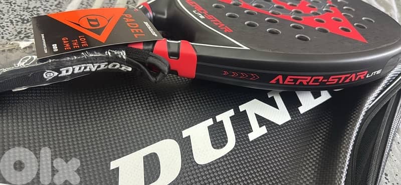 dunlop aero star lite black and red 1