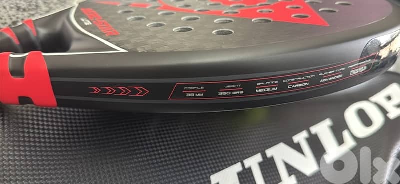 dunlop aero star lite black and red 3