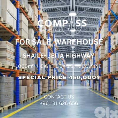 WAREHOUSE FOR SALE SHAILW