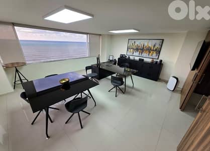 Fully Furnished Office For Rent In Antelias مكتب للاجار في انطلياس
