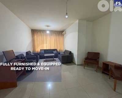 balcony, covered parking, furnished, Zouk Mosbeh/ذوق مصبح REF#FS134573