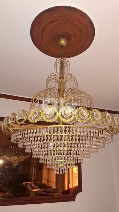 ثرية شسيه إيطالي، كريستال نمساوي أصلي مدهبة