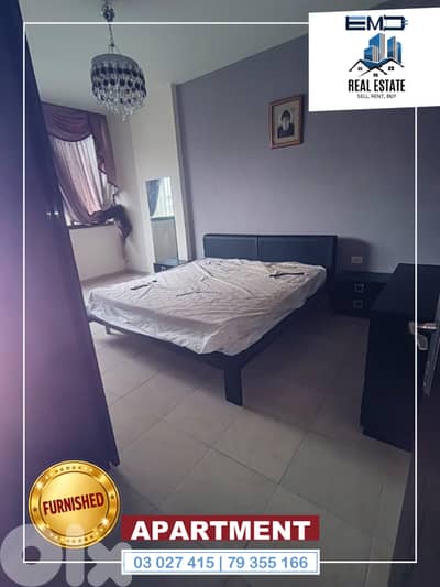 Semi Furnished Apartment for rent in Jdeideh شقة مفروشة للايجار جديدة