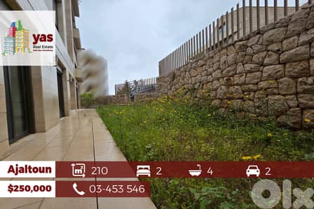 Ajaltoun 210m2 | 70m2 Terrace / Garden | High-End | Brand New | View