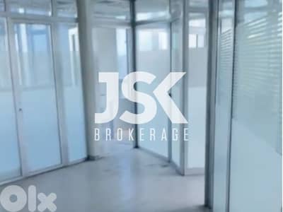 L20889- Modern & Spacious Office with City View For Rent in Sin El Fil