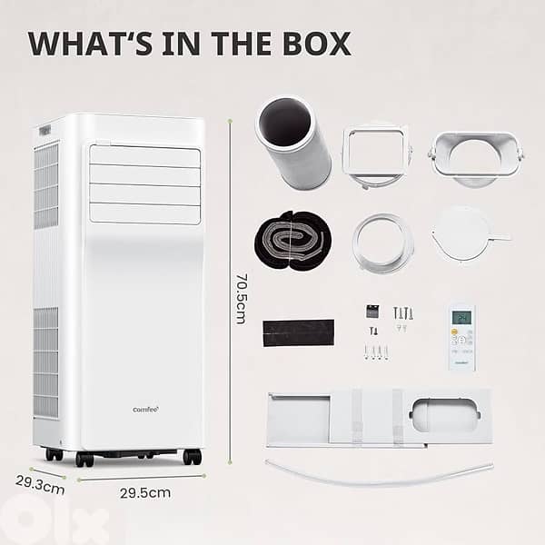 COMFEE’ 7000 BTU Portable Air Conditioner 7