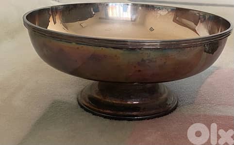 big silver bowl