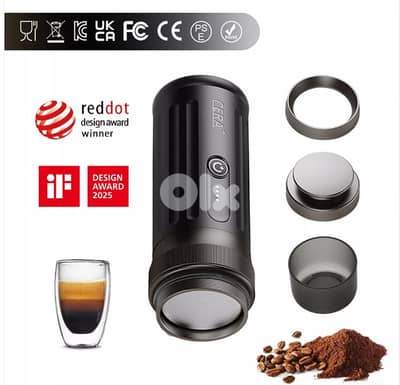 Cera+ the NUMBER 1 58mm Portable professional espresso machine.