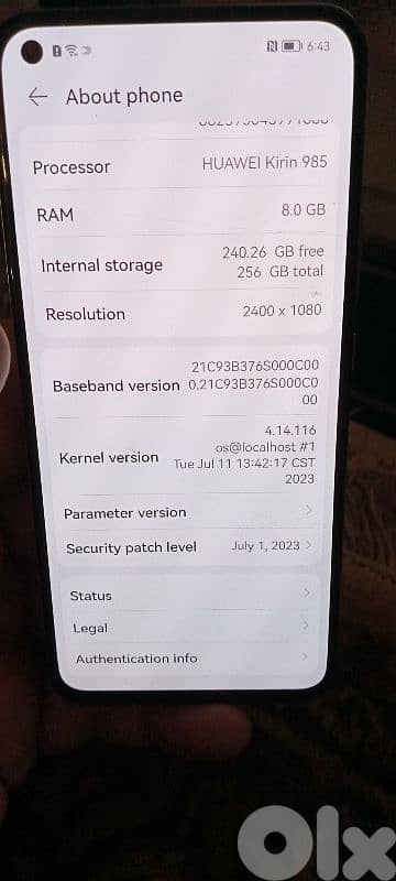 Nova 7 5G Gaming Phablet from HUAWEI