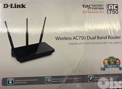 D- Link Wireless AC750 Dual Band Router