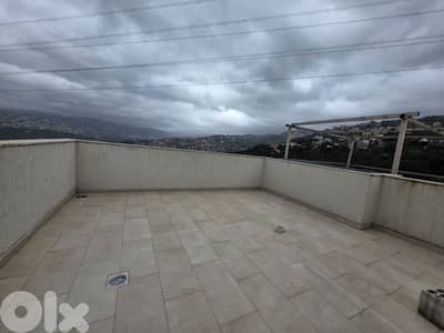 New Apartment in Qornet Chehwane with Terrace and Mountain View