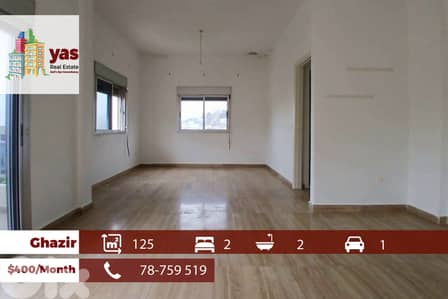 Ghazir 125m2 | Rent | Prime Location | Well Maintained | IV/RH