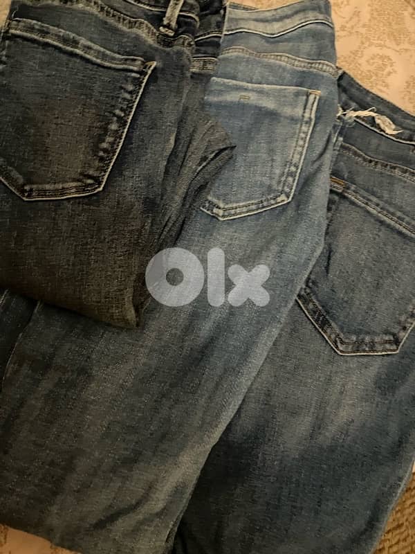 jeans and shirts small size 2