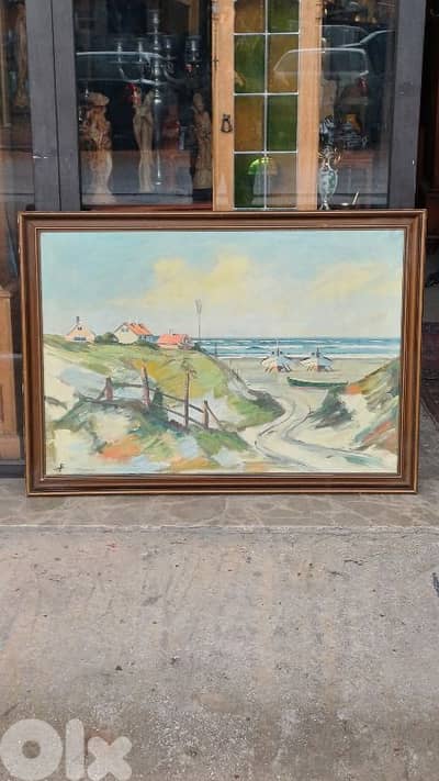 لوحة رسم زيتي اوروبية