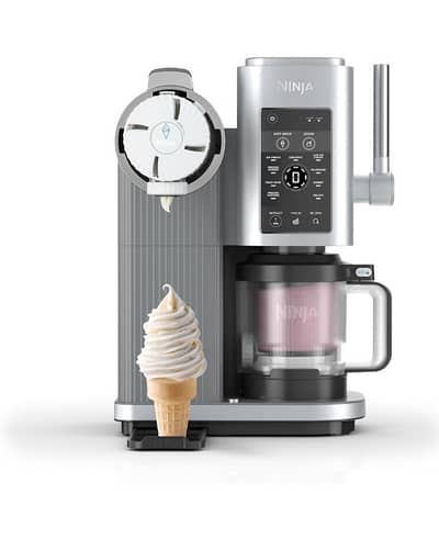 Ninja CREAMi scoop & swirl soft serve & ice cream maker
