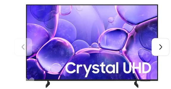 new TV sealed with 1 year warranty