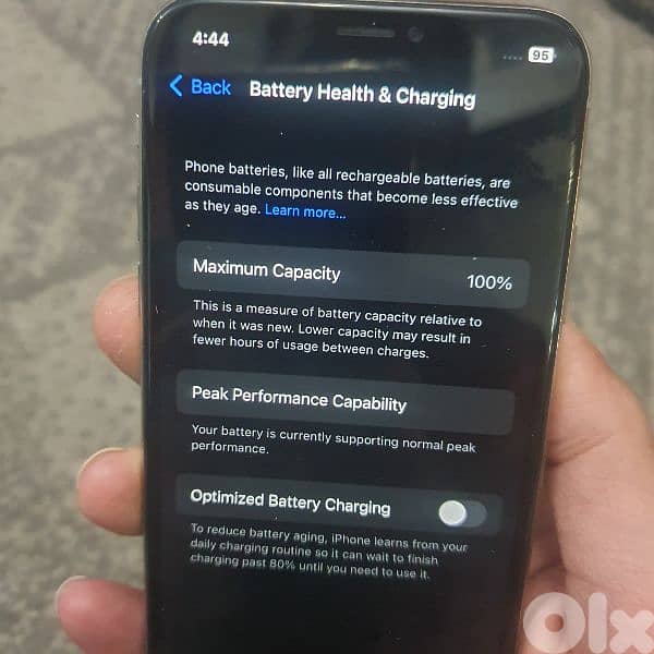 iphone x, new battery and new oled screen $100 7