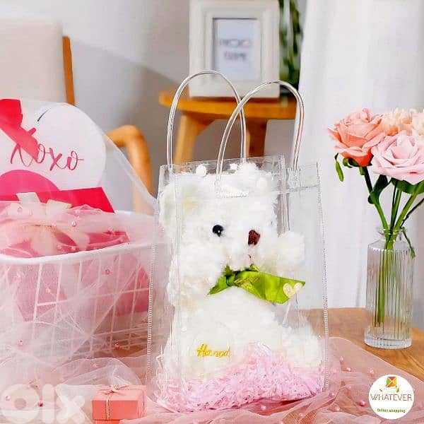 Clear Gift Bags with Handles 7