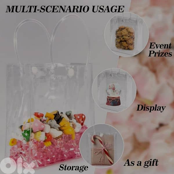 Clear Gift Bags with Handles 10