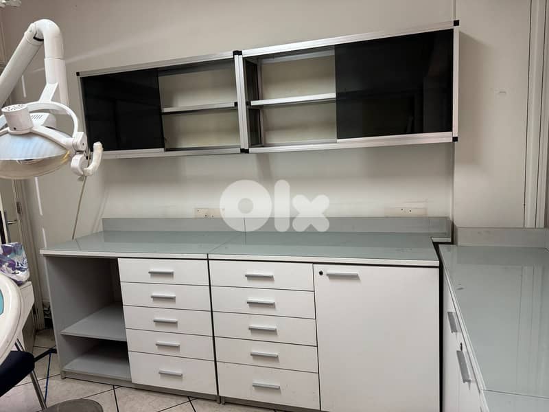 Medical / Office Storage Cabinets Set – 6 Units 1