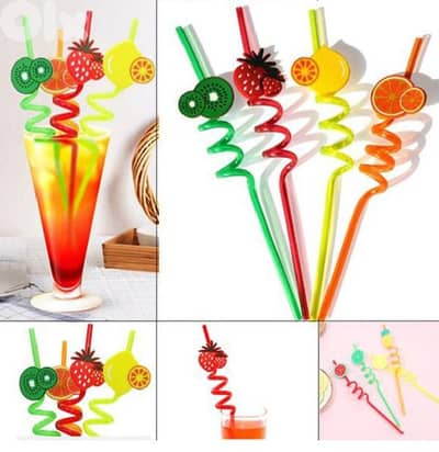 party and cocktails straws