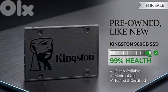 Kingston 960GB SSD - Like New