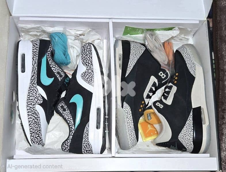 Air Jordan 3 x Air Max 1 Atmos pack 1