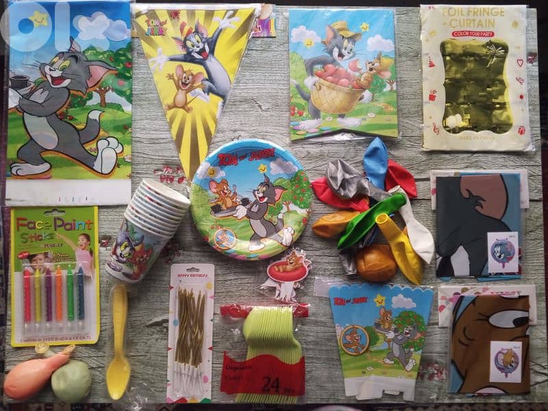 Tom&Jerry birthday decoration 1
