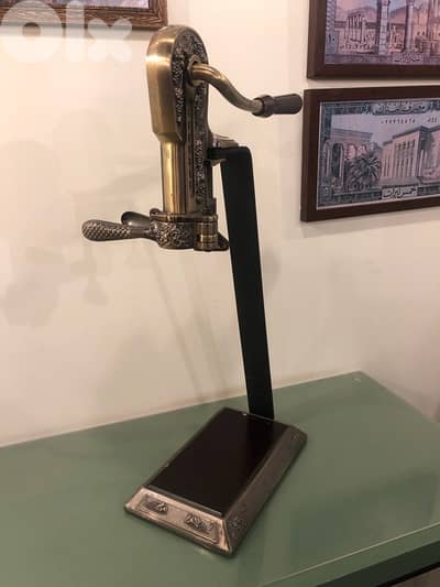 vintage wine opener in excellent condition. 125$