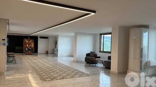 400 Sqm | Semi Furnished Office For Rent in Mansourieh|Sea View