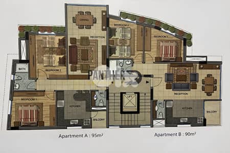 Apartment for sale Jouret al ballout Ref#BK129 شقة للبيع في جورت بلوط