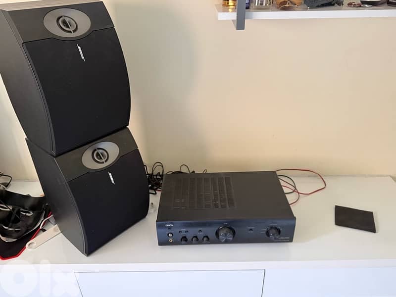 Bose 7 inch + Denon Amplifier 1
