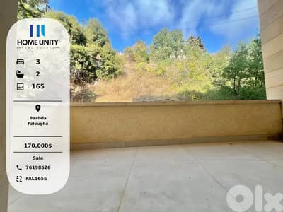 apartment for sale in Falougha, Baabda