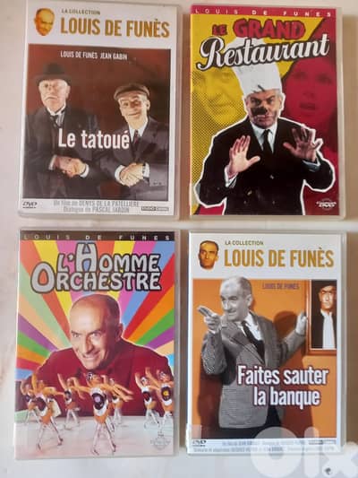 Louis de funes DVD collection 6$ the DVD